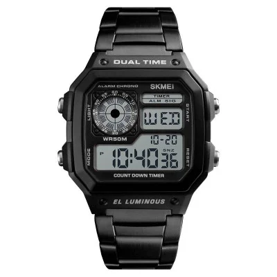 Чоловічий годинник Skmei 1335BK Black.