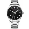 Чоловічий годинник Curren 8366 Silver-Black фото 2