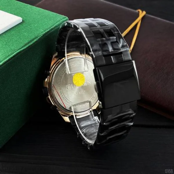 Чоловічий годинник Curren 8337 Black-Cuprum фото 4