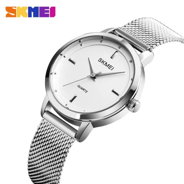 Жіночий годинник Skmei 1528SI Silver фото 3