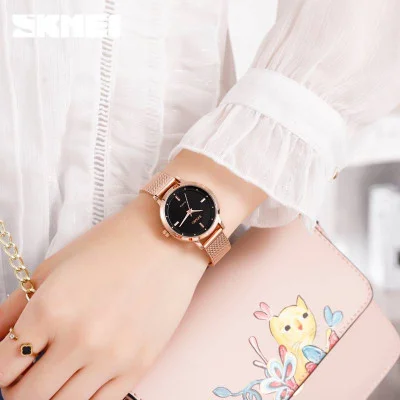 Жіночий годинник Skmei 1528RG Rose Gold