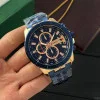 Чоловічий годинник Curren 8337 Blue-Cuprum фото 3