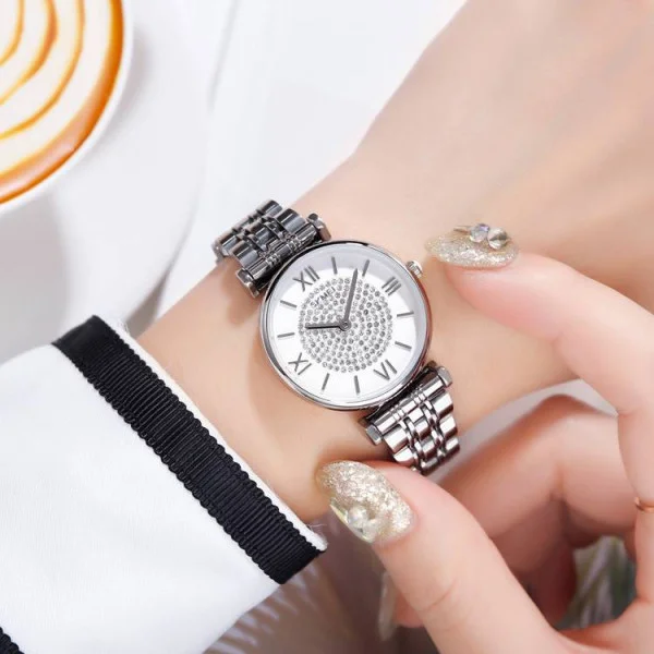 Женские часы Skmei 1533SI Silver фото 5