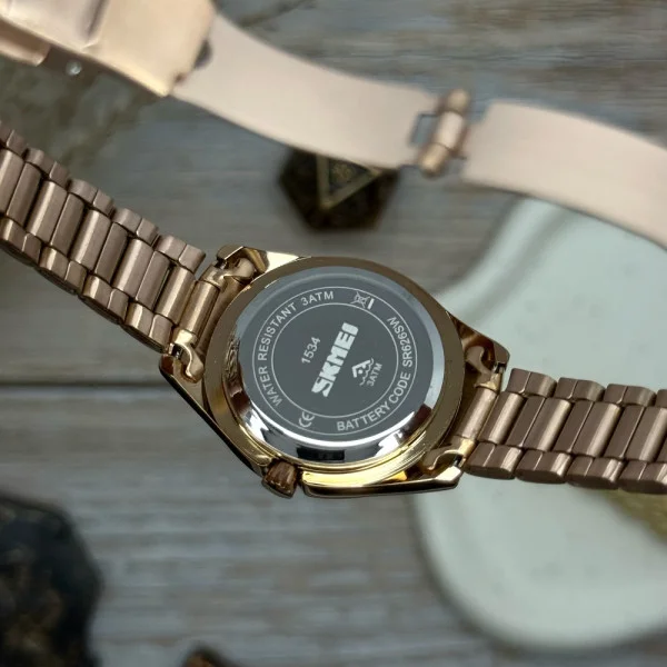 Жіночий годинник Skmei 1534RG Rose Gold фото 12