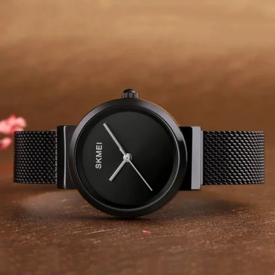 Жіночий годинник Skmei 1595BK Black