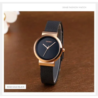 Жіночий годинник Skmei 1595RGBK Rose Gold-Black