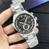 Чоловічий годинник Curren 8355 Silver-Black фото 3