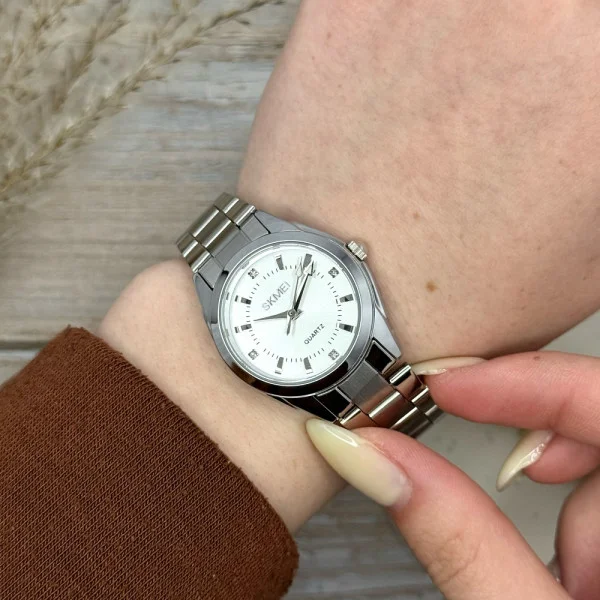 Жіночий годинник Skmei 1620SISI Silver-Silver фото 9