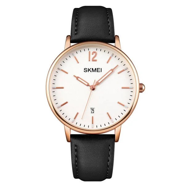 Жіночий годинник Skmei 1724RGBK Rose Gold-Black фото 1