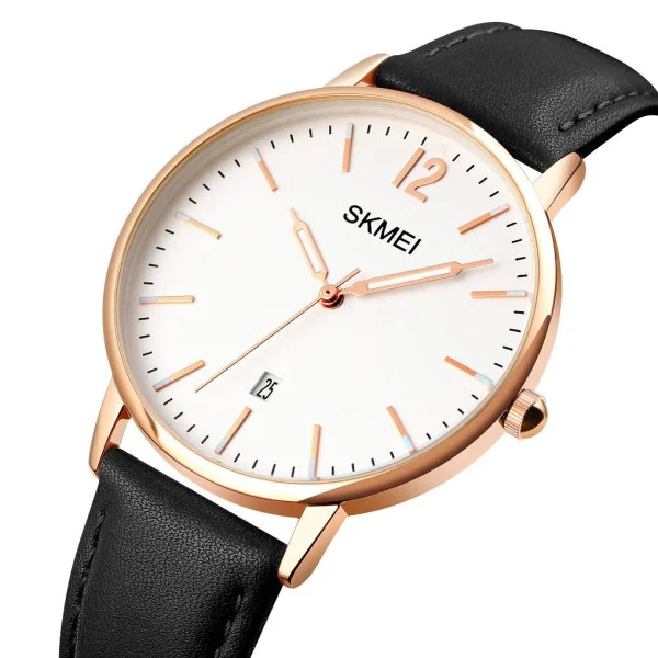Жіночий годинник Skmei 1724RGBK Rose Gold-Black фото 3