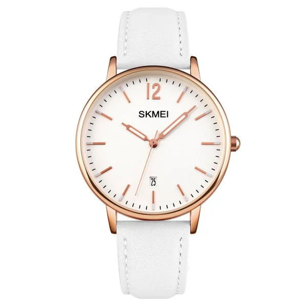 Жіночий годинник Skmei 1724RGWT Rose Gold-White фото 1