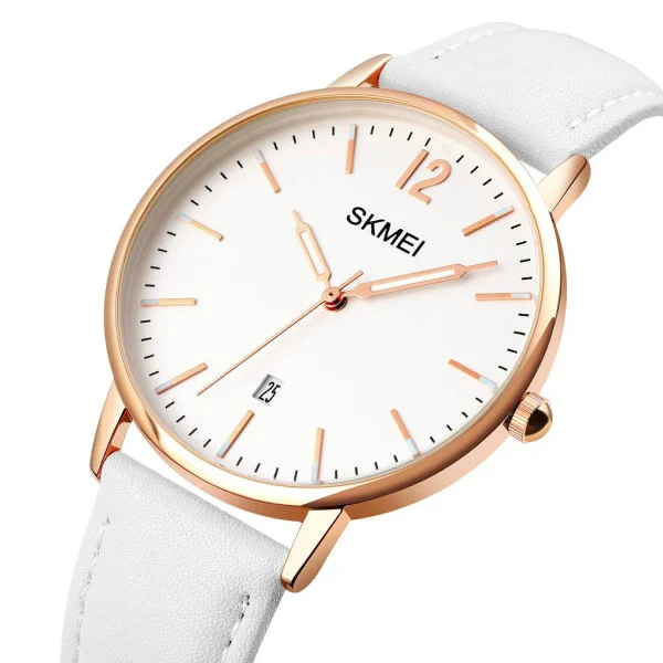 Жіночий годинник Skmei 1724RGWT Rose Gold-White фото 3