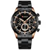 Мужские часы Curren 8355 Black -Cuprum фото 2