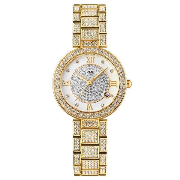 Жіночий годинник Skmei 1739GD Gold фото 1