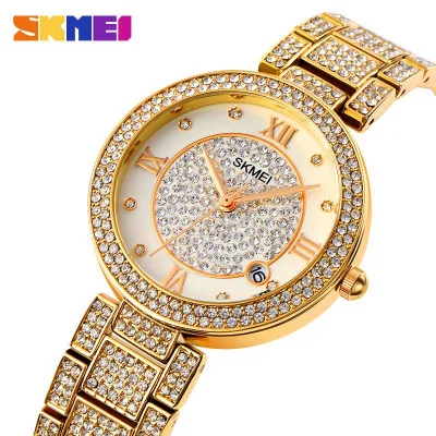 Жіночий годинник Skmei 1739GD Gold