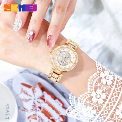 Жіночий годинник Skmei 1739GD Gold