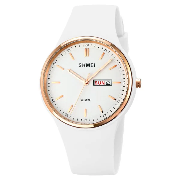 Жіночий годинник Skmei 1747WT White фото 1