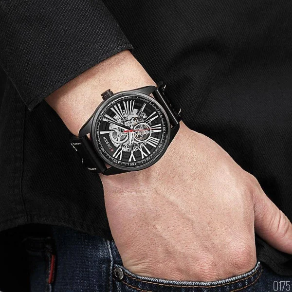 Мужские часы Curren 8299 All Black фото 8