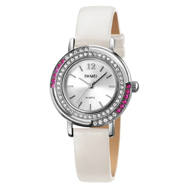 Жіночий годинник Skmei 1855SIWT Silver-White фото 1