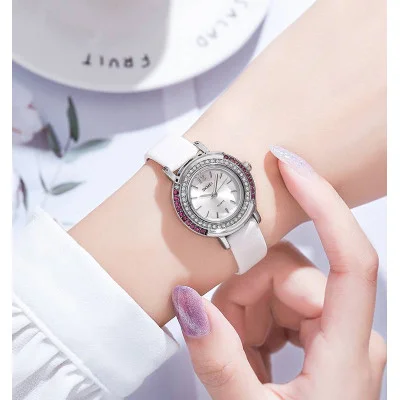 Жіночий годинник Skmei 1855SIWT Silver-White