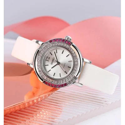 Жіночий годинник Skmei 1855SIWT Silver-White