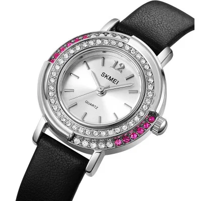 Жіночий годинник Skmei 1855SIBK Silver-Black