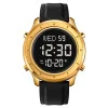 Мужские часы Skmei 1864LGDBK Gold-Black Leather фото 2