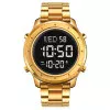 Чоловічий годинник Skmei 1864SGDBK Gold-Black Steel фото 2