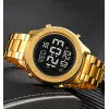 Чоловічий годинник Skmei 1864SGDBK Gold-Black Steel фото 4