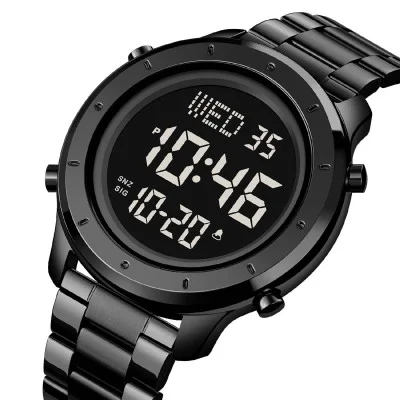 Чоловічий годинник Skmei 1864SBKBK Black-Black Steel