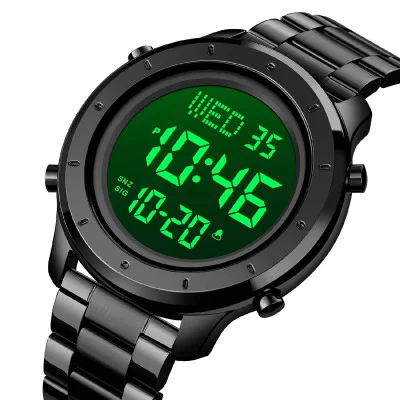Чоловічий годинник Skmei 1864SBKBK Black-Black Steel