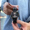 Чоловічий годинник Curren 8360 Black-Gold фото 7