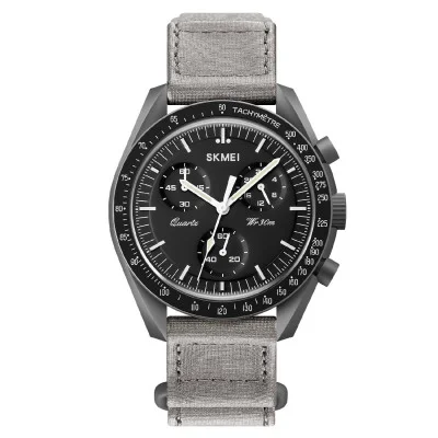 Женские часы Skmei 1982DGYSI Dark Grey-Silver