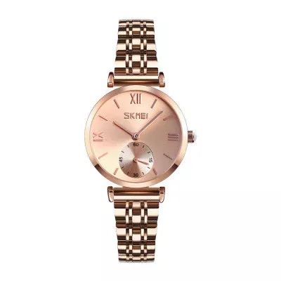 Женские часы Skmei 9198RGRG-S Rose Gold - Rose Gold Lady