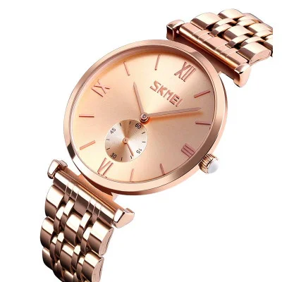 Женские часы Skmei 9198RGRG-S Rose Gold - Rose Gold Lady