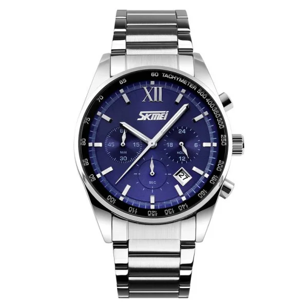 Чоловічий годинник Skmei 9096BU Blue фото 1