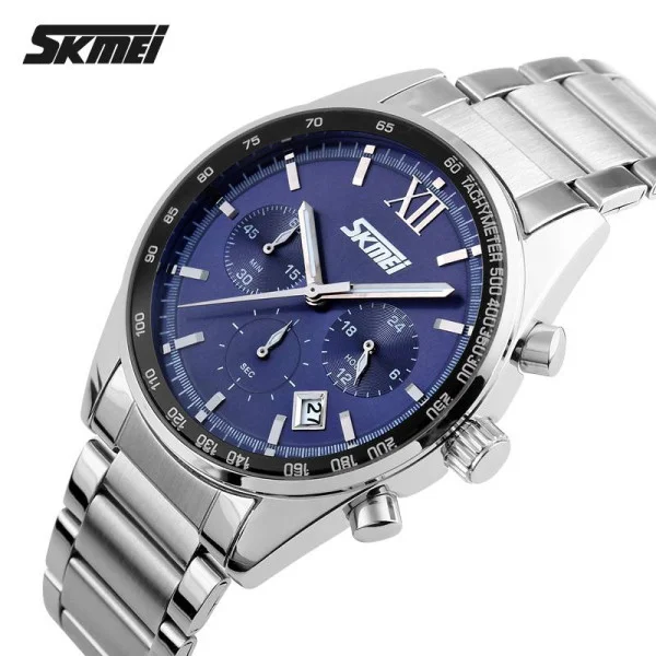 Чоловічий годинник Skmei 9096BU Blue фото 4
