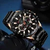 Мужские часы Curren 8363 Black-Cuprum фото 4