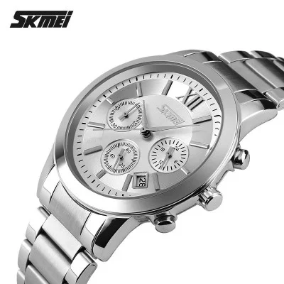 Чоловічий годинник Skmei 9097SI Silver
