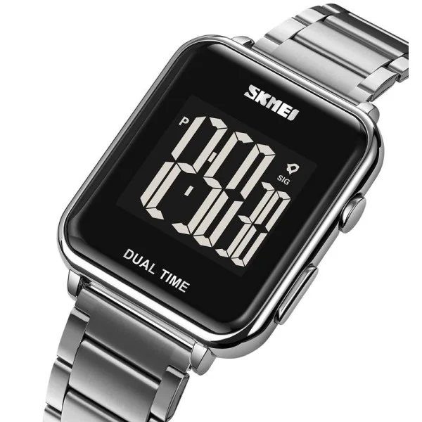 Чоловічий годинник Skmei 1852SI Silver фото 3