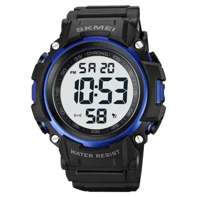 Мужские часы Skmei 1886BUWT Black-Blue-White