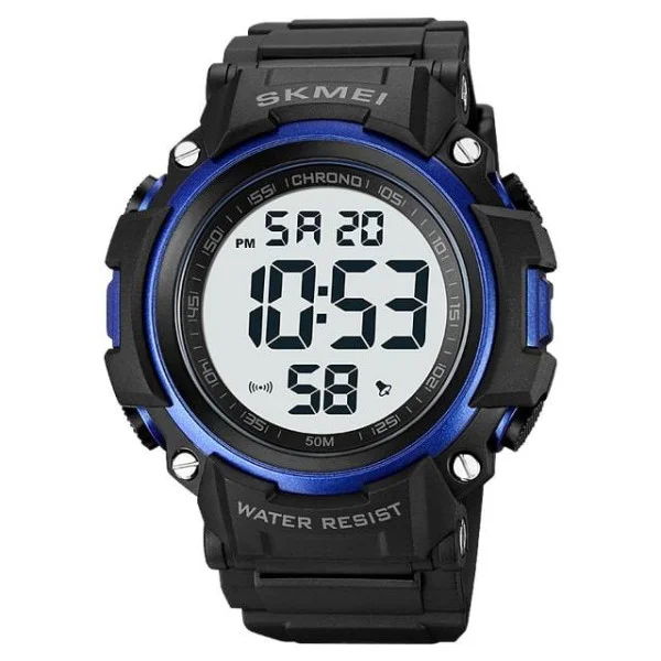 Мужские часы Skmei 1886BUWT Black-Blue-White фото 1