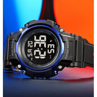Мужские часы Skmei 1886BUBK Black-Blue-Black