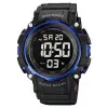 Чоловічий годинник Skmei 1886BUBK Black-Blue-Black фото 2