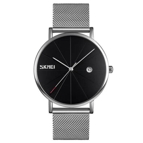 Жіночий годинник Skmei 9183SIBK Silver-Black фото 1