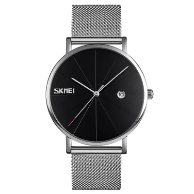 Жіночий годинник Skmei 9183SIBK Silver-Black