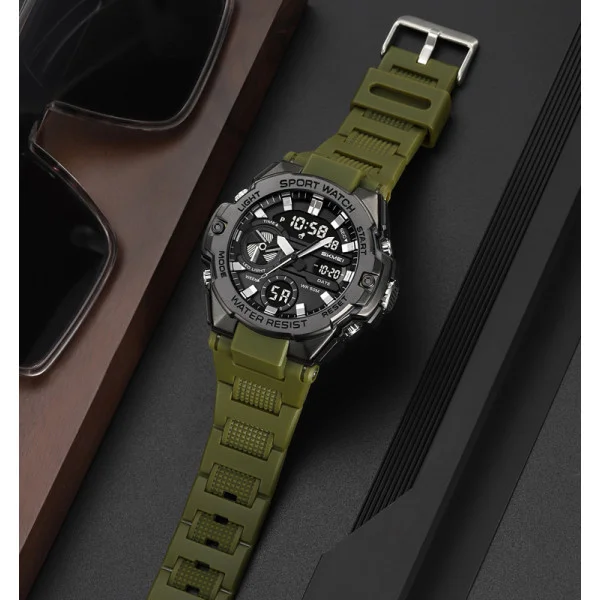  Чоловічий годинник Skmei 2383AG Army Green фото 6