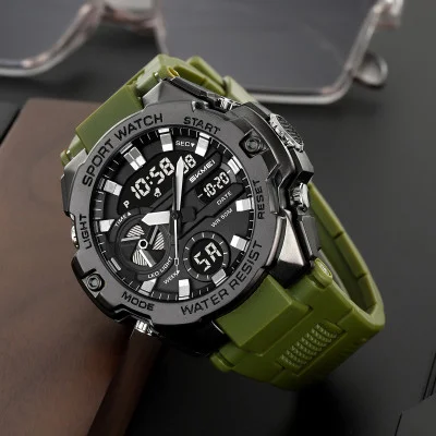 Мужские часы Skmei 2383AG Army Green