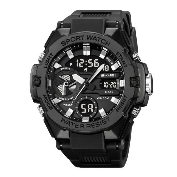 Чоловічий годинник Skmei 2383BK Black фото 1