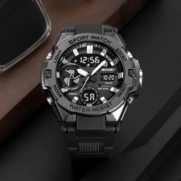 Чоловічий годинник Skmei 2383BK Black фото 3